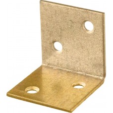 ЗУБР 30х30х30х2 мм, желтый цинк, УМШ-2.0, уголок мебельный широкий 31033-30 ЗУБР 30х30х30х2 мм, желтый цинк, УМШ-2.0, уголок мебельный широкий 31033-30