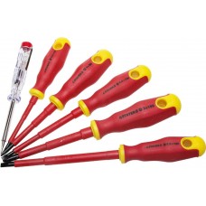 STAYER 6 шт., набор отверток диэлектрических 25145-H6_z01 STAYER 6 шт., набор отверток диэлектрических 25145-H6_z01