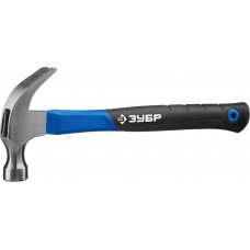 ЗУБР 450 г, с фиберглассовой рукояткой молоток-гвоздодер 20235-450_z01 ЗУБР 450 г, с фиберглассовой рукояткой молоток-гвоздодер 20235-450_z01