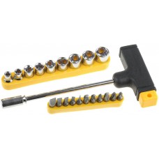 STAYER 22 шт., отвертка с битами и торцевыми головками Maxfix 2540-H20 STAYER 22 шт., отвертка с битами и торцевыми головками Maxfix 2540-H20