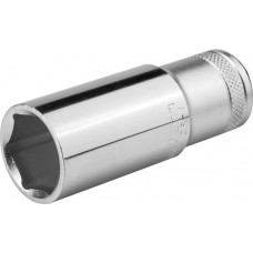 KRAFTOOL 1/2", 22 мм, Cr-V сталь, хромированная, торцовая головка удлиненная 27807-22_z01 KRAFTOOL 1/2", 22 мм, Cr-V сталь, хромированная, торцовая головка удлиненная 27807-22_z01