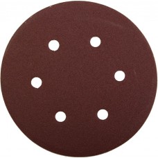 ЗУБР 6 отв., Р100, 150 мм, 5 шт., круг шлифовальный универсальный, из абразивной бумаги на велкро основе 35566-150-100 Мастер ЗУБР 6 отв., Р100, 150 мм, 5 шт., круг шлифовальный универсальный, из абразивной бумаги на велкро основе 35566-150-100 Мастер
