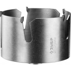 ЗУБР Ø 105 мм, твердосплавные резцы, коронка 29514-105 Профессионал ЗУБР Ø 105 мм, твердосплавные резцы, коронка 29514-105 Профессионал