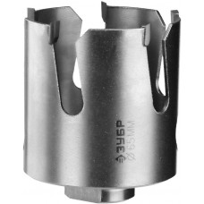 ЗУБР Ø 65 мм, твердосплавные резцы, коронка 29514-65 Профессионал ЗУБР Ø 65 мм, твердосплавные резцы, коронка 29514-65 Профессионал