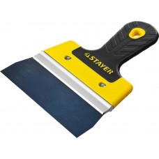 STAYER фасадный, 150 мм, анодированный, двухкомпонентная рукоятка, шпатель фасадный 10045-15 STAYER фасадный, 150 мм, анодированный, двухкомпонентная рукоятка, шпатель фасадный 10045-15