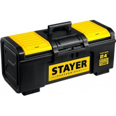 STAYER 590 х 270 х 255, пластиковый, ящик для инструмента TOOLBOX-24 38167-24 Professional STAYER 590 х 270 х 255, пластиковый, ящик для инструмента TOOLBOX-24 38167-24 Professional