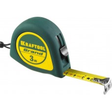 KRAFTOOL 3 м х 16 мм, рулетка GRAND 34022-03-16 KRAFTOOL 3 м х 16 мм, рулетка GRAND 34022-03-16