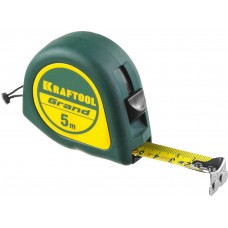 KRAFTOOL 5 м х 19 мм, рулетка GRAND 34022-05-19 KRAFTOOL 5 м х 19 мм, рулетка GRAND 34022-05-19