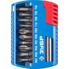 ЗУБР 11 шт., Cr-Mo, биты кованые 26051-H11 ЗУБР 11 шт., Cr-Mo, биты кованые 26051-H11