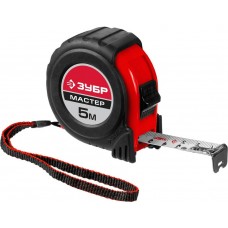 ЗУБР 5 м х 19 мм, рулетка на карточке 34055-05-19_z02 Мастер