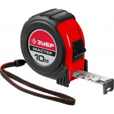 ЗУБР 10 м х 25 мм, рулетка на карточке 34055-10-25_z02 Мастер ЗУБР 10 м х 25 мм, рулетка на карточке 34055-10-25_z02 Мастер