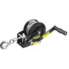 STAYER 0,7 т, 8 м, тяговая, тросовая, лебедка ручная барабанная MAXPull 43112-0.7 STAYER 0,7 т, 8 м, тяговая, тросовая, лебедка ручная барабанная MAXPull 43112-0.7