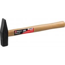 MIRAX 400 г, молоток слесарный с деревянной рукояткой 20034-04 MIRAX 400 г, молоток слесарный с деревянной рукояткой 20034-04