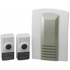 СВЕТОЗАР беспроводной, 16 мелодий, 2 кнопки, звонок радиочастотный ВОЛНА SV-58066-2 СВЕТОЗАР беспроводной, 16 мелодий, 2 кнопки, звонок радиочастотный ВОЛНА SV-58066-2