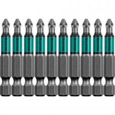 KRAFTOOL PZ2, 50 мм, 10 шт., Cr-Mo сталь, набор бит Optimum Line 26124-2-50-10 KRAFTOOL PZ2, 50 мм, 10 шт., Cr-Mo сталь, набор бит Optimum Line 26124-2-50-10