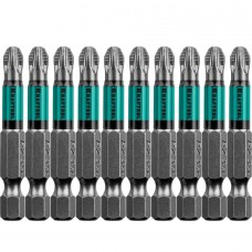 KRAFTOOL PZ3, 50 мм, 10 шт., Cr-Mo сталь, набор бит Optimum Line 26124-3-50-10