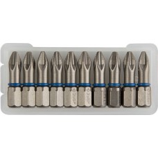 ЗУБР PZ2, 25 мм, 10 шт., бита кованая, торсионная ЭКСПЕРТ 26013-2-25-10 ЗУБР PZ2, 25 мм, 10 шт., бита кованая, торсионная ЭКСПЕРТ 26013-2-25-10