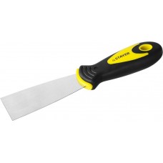 STAYER 40 мм, нержавеющее полотно, двухкомпонентная рукоятка, шпатель 10041-04 STAYER 40 мм, нержавеющее полотно, двухкомпонентная рукоятка, шпатель 10041-04