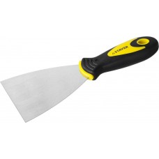 STAYER 100 мм, нержавеющее полотно, двухкомпонентная рукоятка, шпатель 10041-10 STAYER 100 мм, нержавеющее полотно, двухкомпонентная рукоятка, шпатель 10041-10