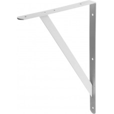 STAYER 400х280х30х4 мм, белый, уголок-кронштейн, усиленный 37423-1 STAYER 400х280х30х4 мм, белый, уголок-кронштейн, усиленный 37423-1