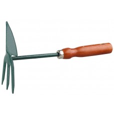 GRINDA 250 мм, 3 зубца, углеродистая сталь, деревянная ручка, сердцевидное лезвие, мотыжка садовая 8-421239_z01 GRINDA 250 мм, 3 зубца, углеродистая сталь, деревянная ручка, сердцевидное лезвие, мотыжка садовая 8-421239_z01