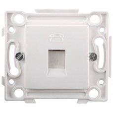 СВЕТОЗАР 1 гнездо, розетка телефонная SV-55245-1 СВЕТОЗАР 1 гнездо, розетка телефонная SV-55245-1