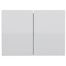 СВЕТОЗАР двухклавишный, без вставки и рамки, выключатель "ЭФФЕКТ" SV-54434-W СВЕТОЗАР двухклавишный, без вставки и рамки, выключатель "ЭФФЕКТ" SV-54434-W