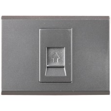 СВЕТОЗАР одинарная, без вставки и рамки, розетка "ЭФФЕКТ" SV-54417-SM СВЕТОЗАР одинарная, без вставки и рамки, розетка "ЭФФЕКТ" SV-54417-SM