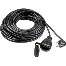 ЗУБР 20 м, 3500 Вт, 1 гнездо, IP44, удлинитель электрический силовой 55020-20 ЗУБР 20 м, 3500 Вт, 1 гнездо, IP44, удлинитель электрический силовой 55020-20