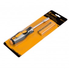 Отвертка с набором бит DEKO BS11-2 (11 предметов) 065-0597 Отвертка с набором бит DEKO BS11-2 (11 предметов) 065-0597