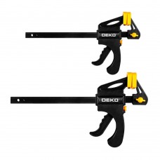Струбцина быстрозажимная 200 мм DEKO CL200-2, 2 шт 065-0614 Струбцина быстрозажимная 200 мм DEKO CL200-2, 2 шт 065-0614