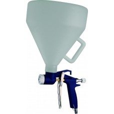 Декоративно-отделочный пневмораспылитель Zitrek FR-301 (пластиковая воронка) 018-2480