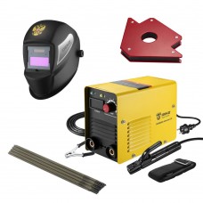 Набор для сварки DEKO (DKWM200A LCD Advanced, DKM BLACK, DKMC1, набор электродов) 051-4684 Набор для сварки DEKO (DKWM200A LCD Advanced, DKM BLACK, DKMC1, набор электродов) 051-4684