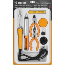 Набор для пайки DEKO SI07, 60Вт/220 В, 8 предметов 065-0567