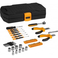 Отвертка с набором бит и головок DEKO TZ45 (45 предметов) в кейсе 065-0313 Отвертка с набором бит и головок DEKO TZ45 (45 предметов) в кейсе 065-0313