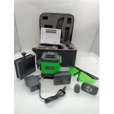 Построитель лазерных плоскостей самовыравнивающийся ZITREK LL12-GL-Cube (12 линий, зеленый луч, 1 литиевый аккумулятор) 065-0168