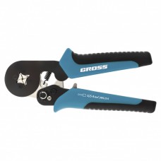 Клещи (пресс-клещи) для обжима наконечников электропроводов с сечением 0,25-8 мм2 Gross ( 17724 ) Клещи (пресс-клещи) для обжима наконечников электропроводов с сечением 0,25-8 мм2 Gross ( 17724 )