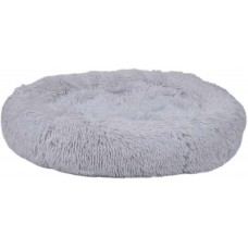 Мягкая плюшевая лежанка для кошек и собак DEKO DKPG08, 800мм, светло-серая 041-0038