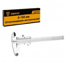 Штангенциркуль металлический в кейсе DEKO DKC01 065-0928