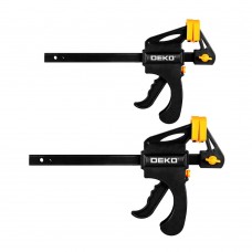 Струбцина быстрозажимная 160 мм DEKO CL160-2, 2 шт 065-0613 Струбцина быстрозажимная 160 мм DEKO CL160-2, 2 шт 065-0613