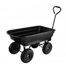 Тележка садовая DEKO DKGT75, четырехколесная, с механизмом опрокидывания 063-4250