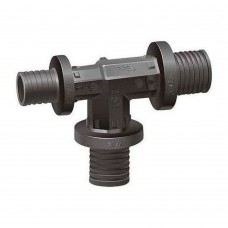 Тройник VARMEGA Slide-fit переходной, 32×32×20 мм, аксиальный, VM50525 Тройник VARMEGA Slide-fit переходной, 32×32×20 мм, аксиальный, VM50525