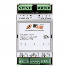 Блок релейный расширения MY HEAT RL6