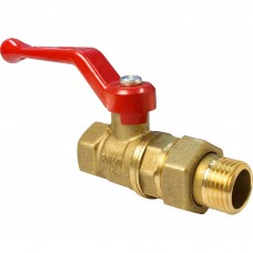 Кран шаровой VALFEX для воды 3/4" ВР/НР ручка-рычаг, американка, латунный 11Б27фт1М (40/10) Кран шаровой VALFEX для воды 3/4" ВР/НР ручка-рычаг, американка, латунный 11Б27фт1М (40/10)