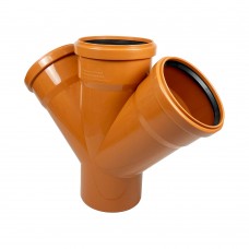 Крестовина VALFEX 110х110х110/45 гр. PP-H для наруж. канал. (14), 33110110 Крестовина VALFEX 110х110х110/45 гр. PP-H для наруж. канал. (14), 33110110