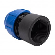 Муфта компрессионная соединительная c внутренней резьбой 32х3/4" (Valfex) (90/15) Муфта компрессионная соединительная c внутренней резьбой 32х3/4" (Valfex) (90/15)