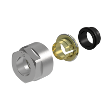 Концовка для монтажной трубки 3/4"