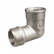 Угольник VALFEX никел. с переходом на наружную резьбу ВР-НР 1/2" (120/10), арт. VF.092.N.012 Угольник VALFEX никел. с переходом на наружную резьбу ВР-НР 1/2" (120/10), арт. VF.092.N.012