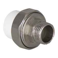 Муфта TEBO PP-R комбин. разъемная (Американка) 40х1 1/4", НР, арт. 015020910 Муфта TEBO PP-R комбин. разъемная (Американка) 40х1 1/4", НР, арт. 015020910