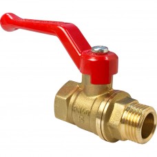 Кран шаровой VALFEX для воды 2" ВР/НР ручка-рычаг, латунный 11Б27фт1М (4/1) Кран шаровой VALFEX для воды 2" ВР/НР ручка-рычаг, латунный 11Б27фт1М (4/1)